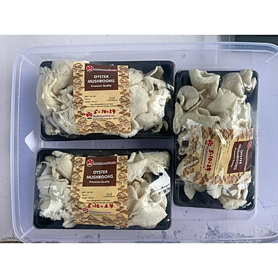 Purely Fresh White Oyster Mushrooms (200 Gram) Purely Fresh White Oyster Mushrooms (200 Gram)